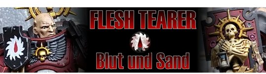 Blut und Sand - ein Flesh Tearer Armeeaufbau [UPDATE: Teilnahme am Pfad der Tugend]