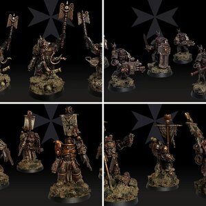 Bemalphase Black Templars
