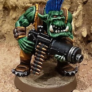 Gorkamorka Boy mit Wumme