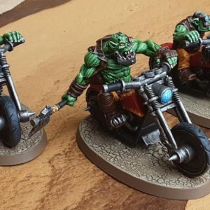 Gorkamorka - Ork Biker