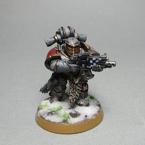 Marine aus Squad "Halfdan" - Grey Slayer Trupp I
