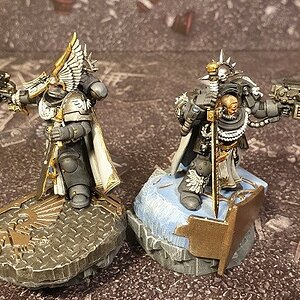 4 Shadow Sword Chaptermaster Arcturius & Cpt. Com. Daemus, Deathblade