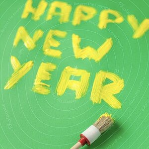 Neujahrspinsel