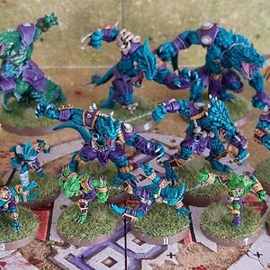 Bloodbowl Echsenmenschen "Laughing Jungle"
