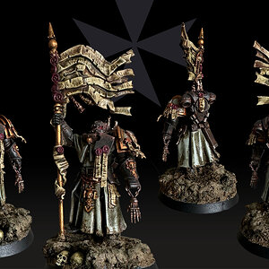 Black Templar Standartentraeger