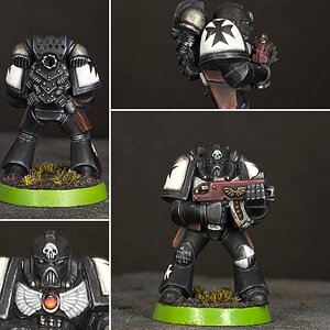 2nd edition Black Templar Marine