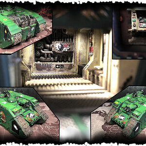 Fanworld Generals - Event VII - Ranthoks Salamanders Land Raider