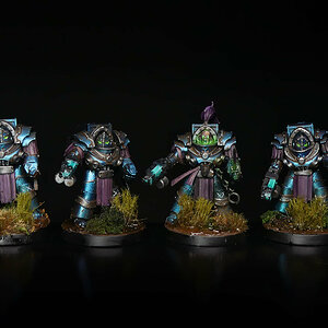 Alpha Legion - 5 Terminatoren + 1 Hexer