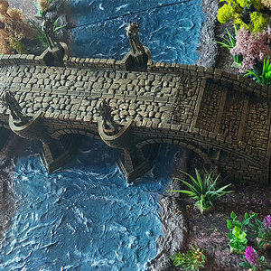 Brücke über den Penamzufluss