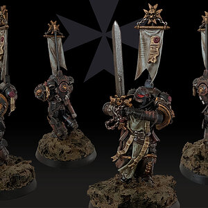 Black Templar Veteranensergeant