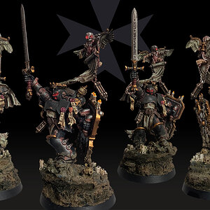 Champion des Imperators der Black Templars