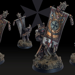 Black Templar Standartenträger