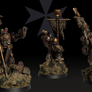 Black Templar Standartenträger