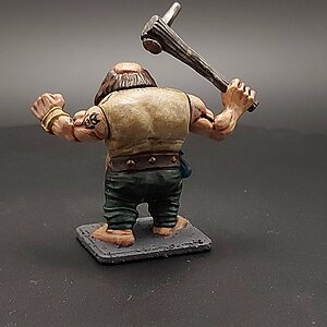 Ogre Warrior Leather Scheme Back