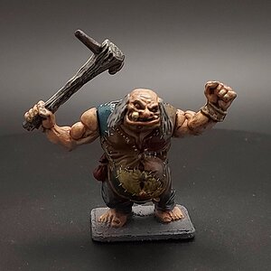 Ogre Warrior Patchwork Scheme