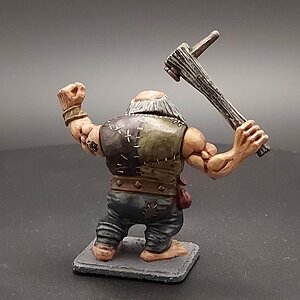 Ogre Warrior Patchwork Scheme Back