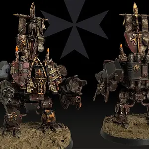 Ehrwürdiger Dreadnought der Black Templars