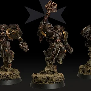 Black Templar Firstborn Ordenspriester mit Sprungmodul