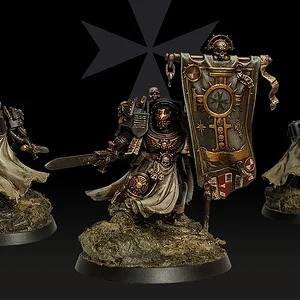 Black Templar Terminator Standartentrager