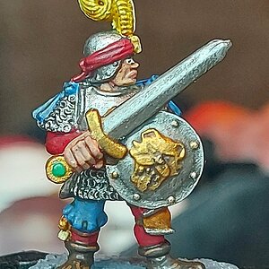 1st Finished Landsknecht from Wizards of Mocar (HeroQuest)