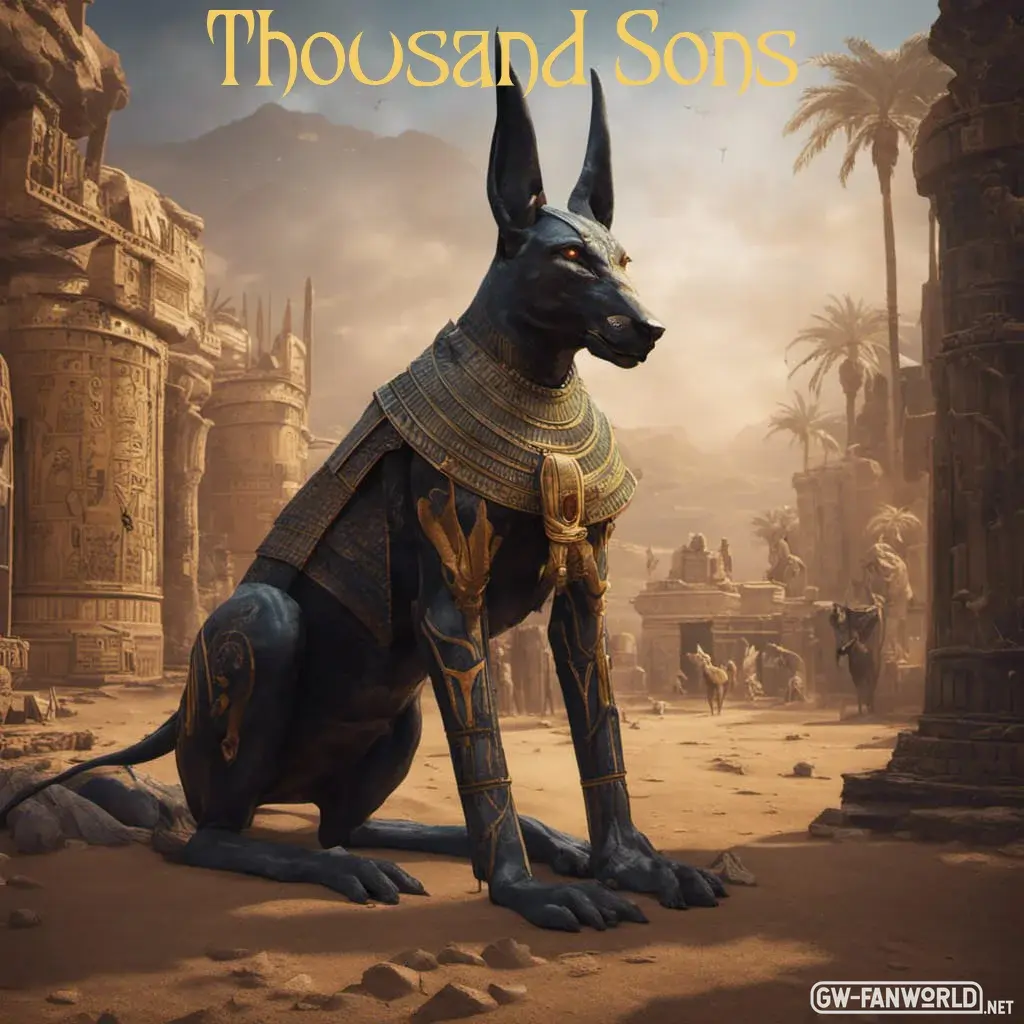 01: Thousand Sons - The Sons of Anubis @Franky2k4