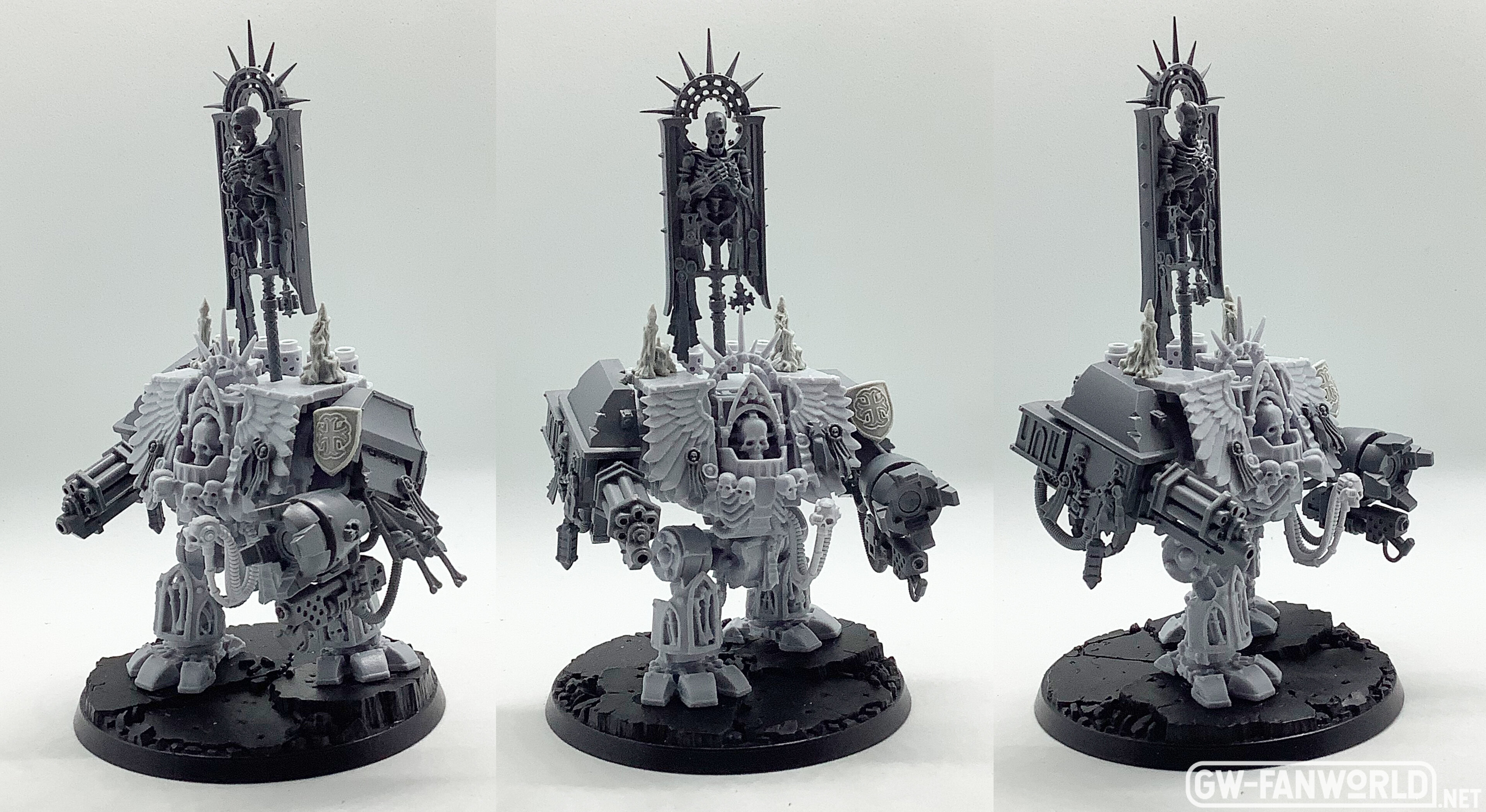 Black Templar Dreadnought Chaplain UPDATE