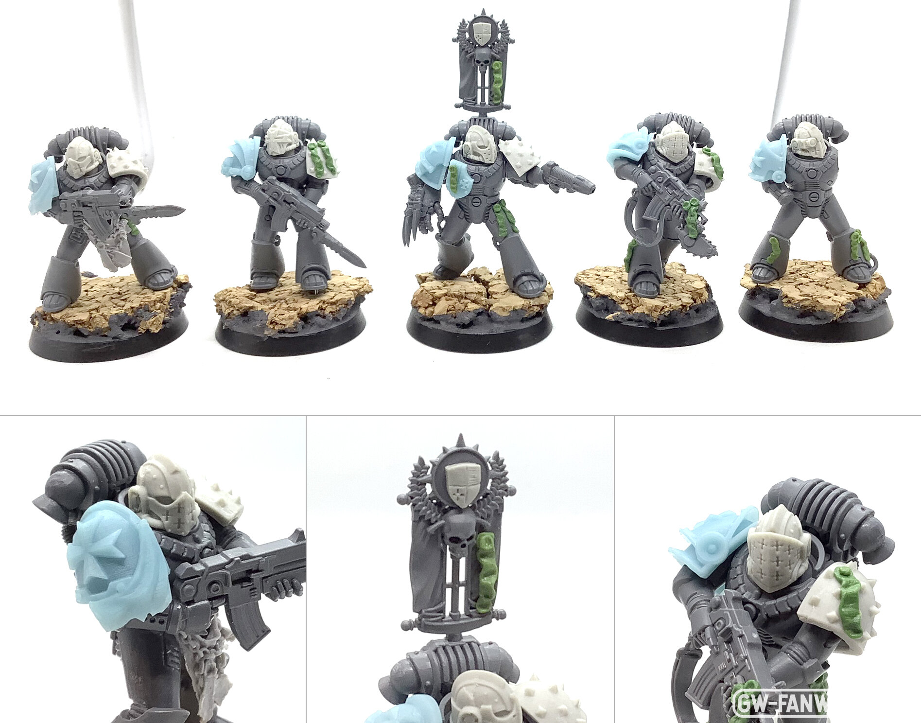 Black Templar MK VI-Trupp