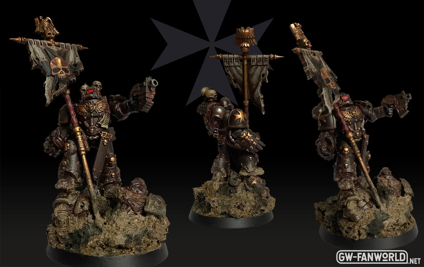 Black Templar Standartenträger