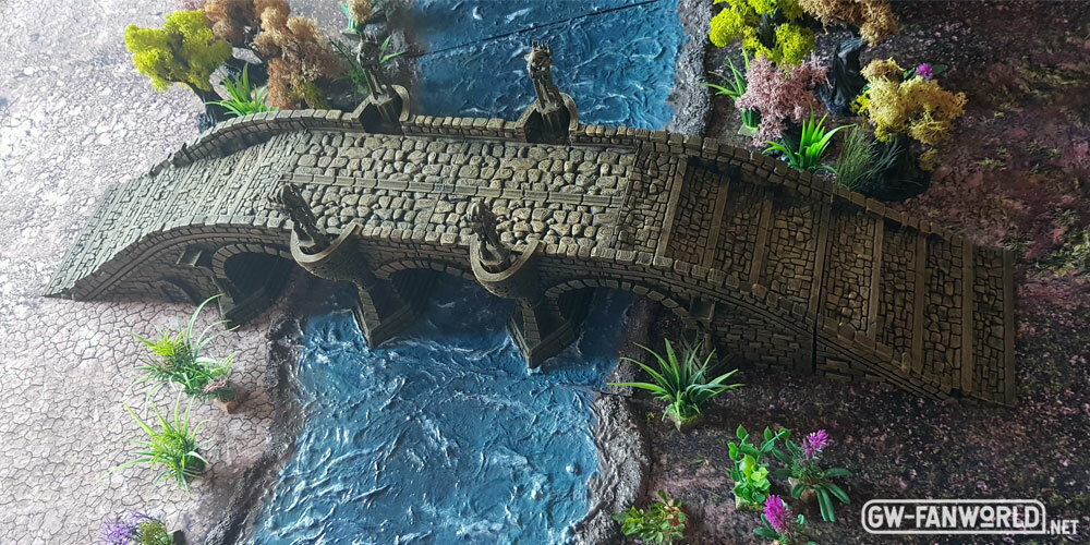 Brücke über den Penamzufluss