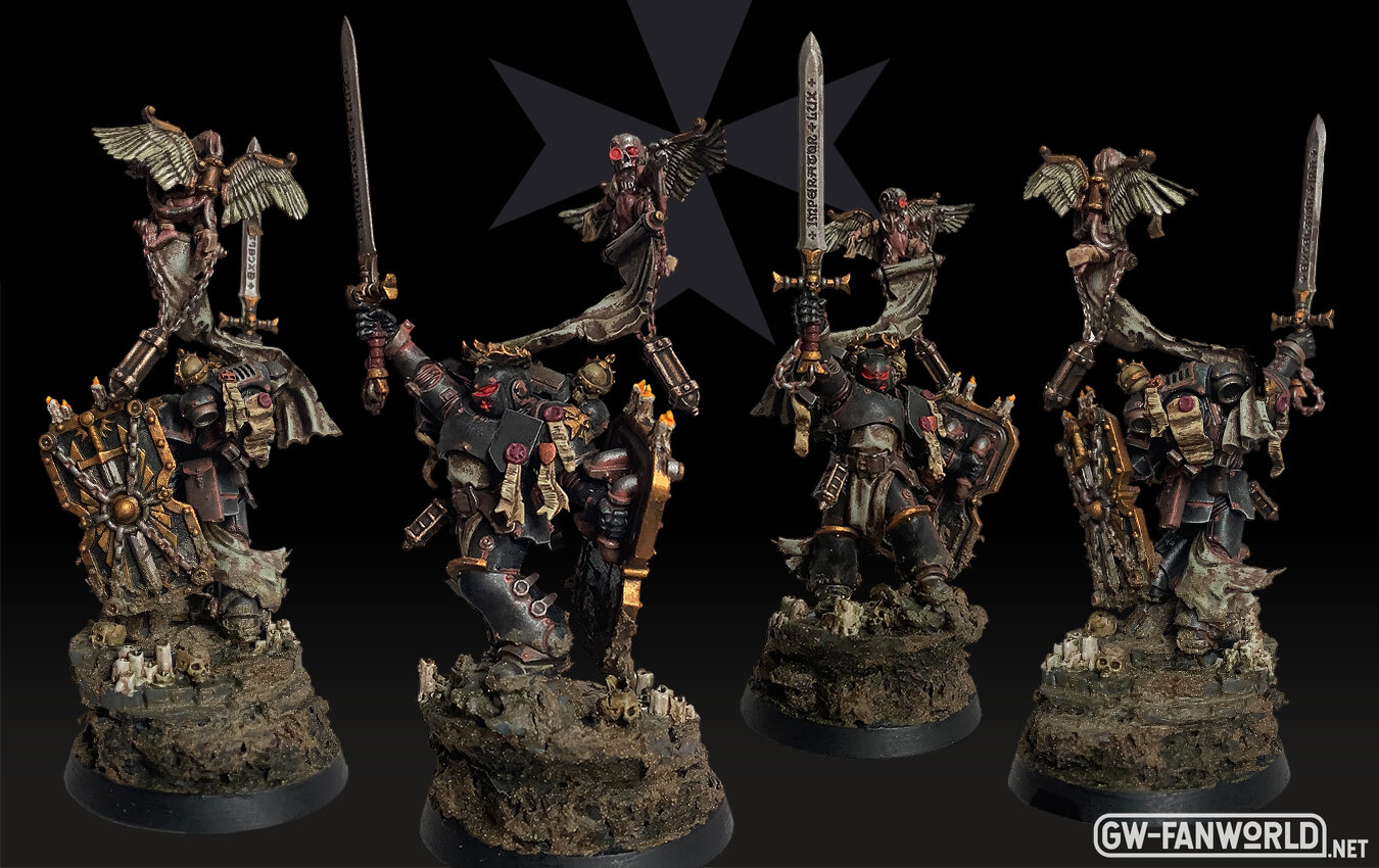 Champion des Imperators der Black Templars