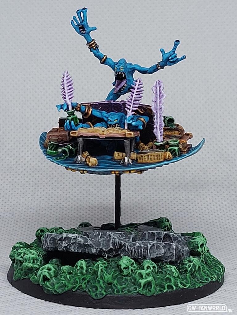 Die blauen Gelehrten Front