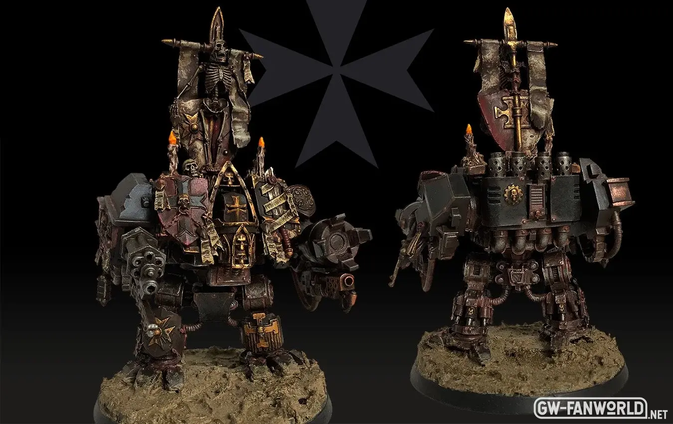 Ehrwürdiger Dreadnought der Black Templars