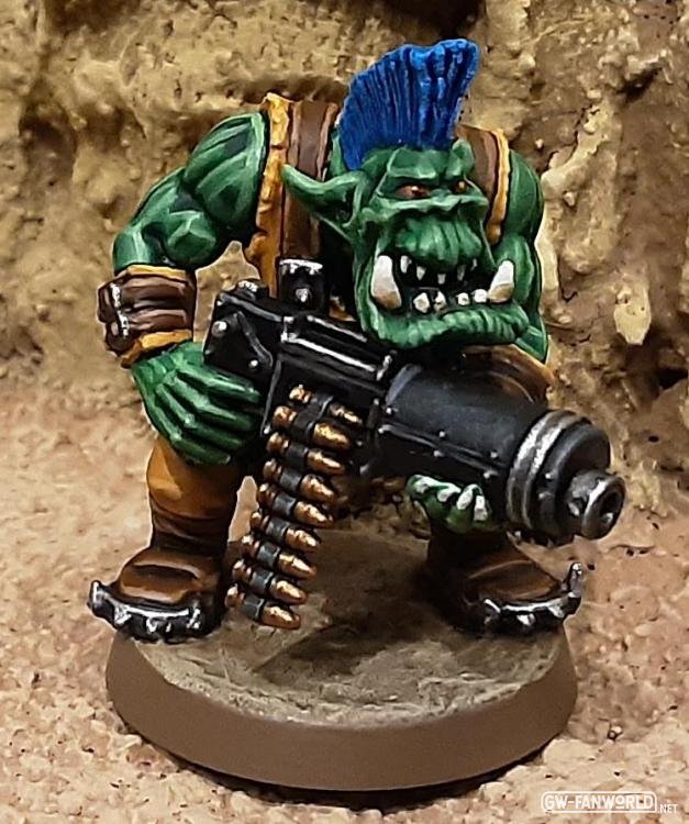 Gorkamorka Boy mit Wumme