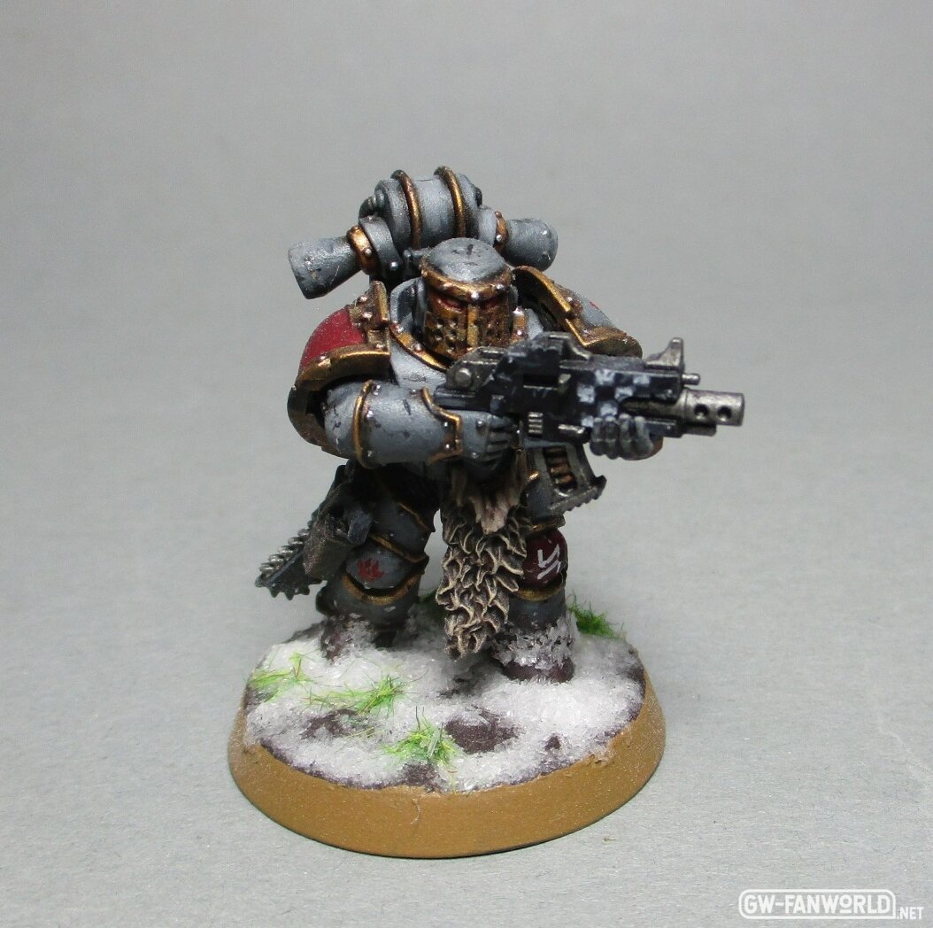 Marine aus Squad "Halfdan" - Grey Slayer Trupp I