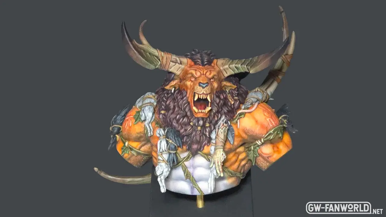 Minotaurus Büste