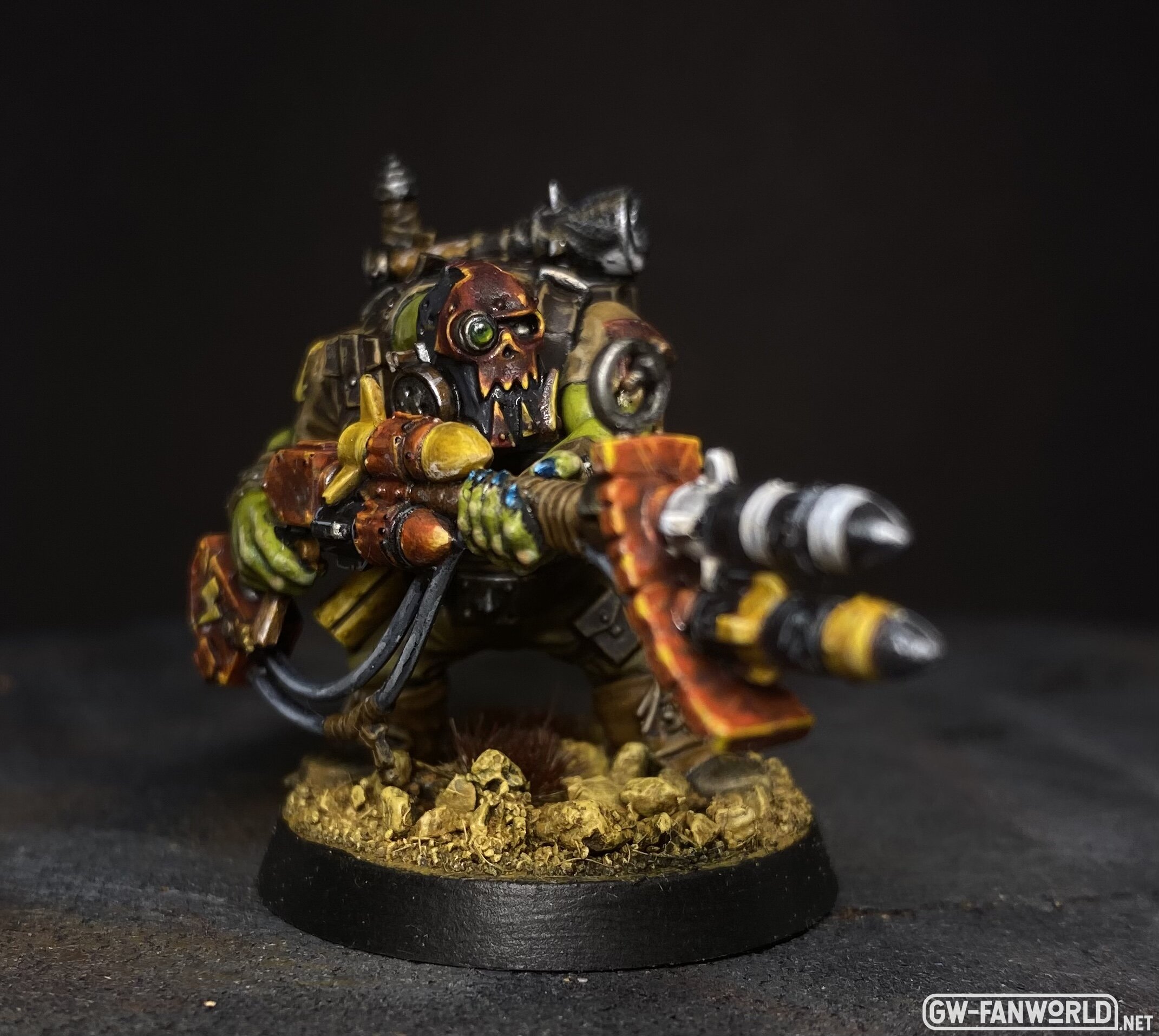 Ork Kommando Rokkit Boy