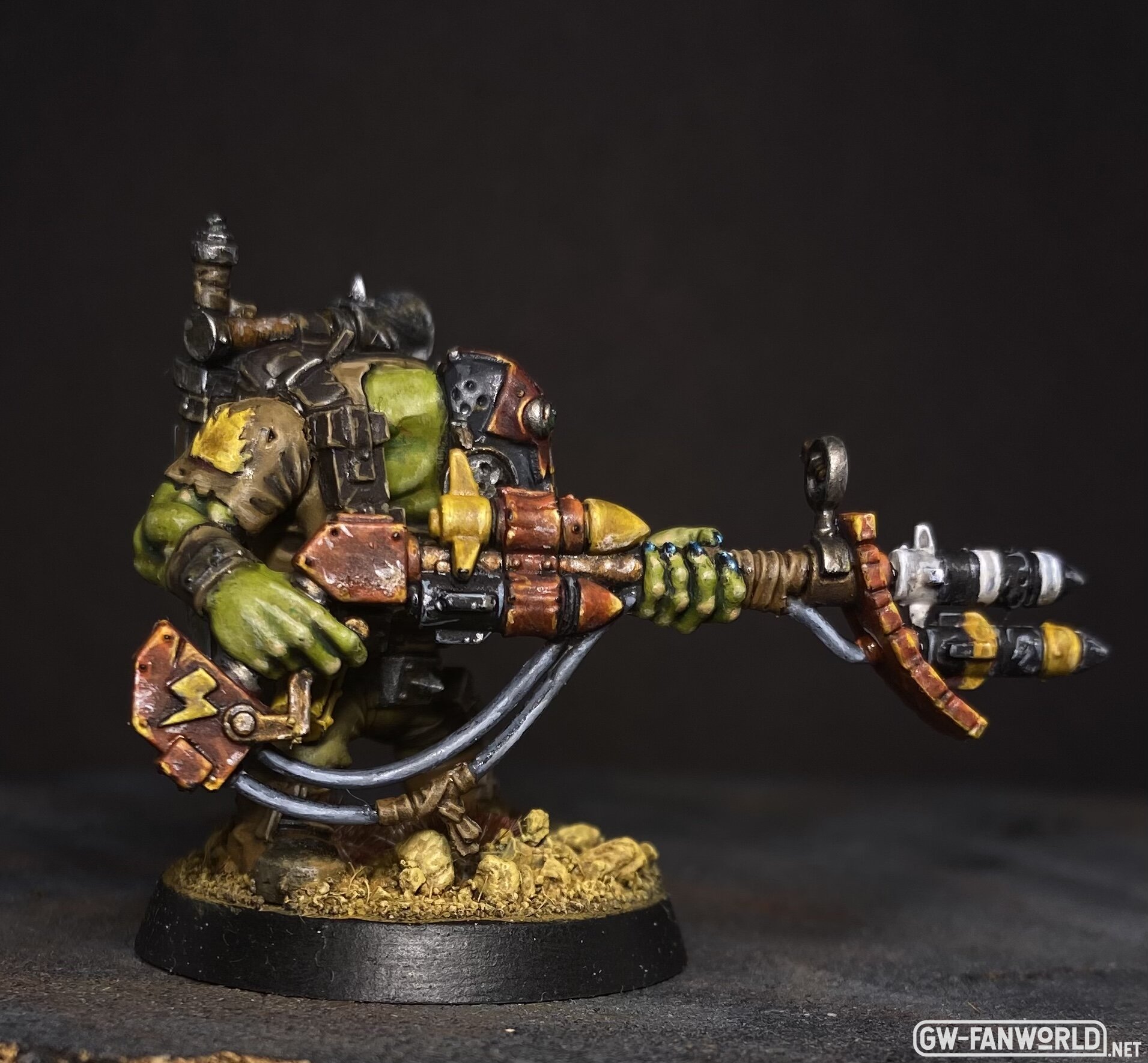 Ork Kommando Rokkit Boy