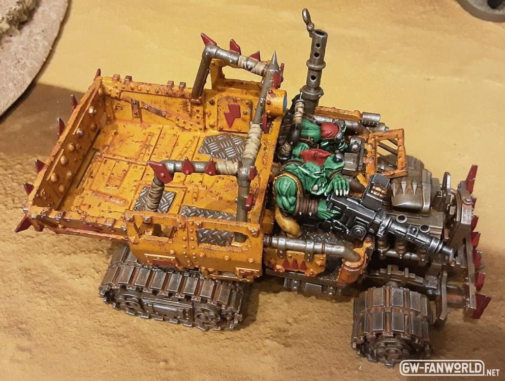 Ork Truck Conversion Draufsicht