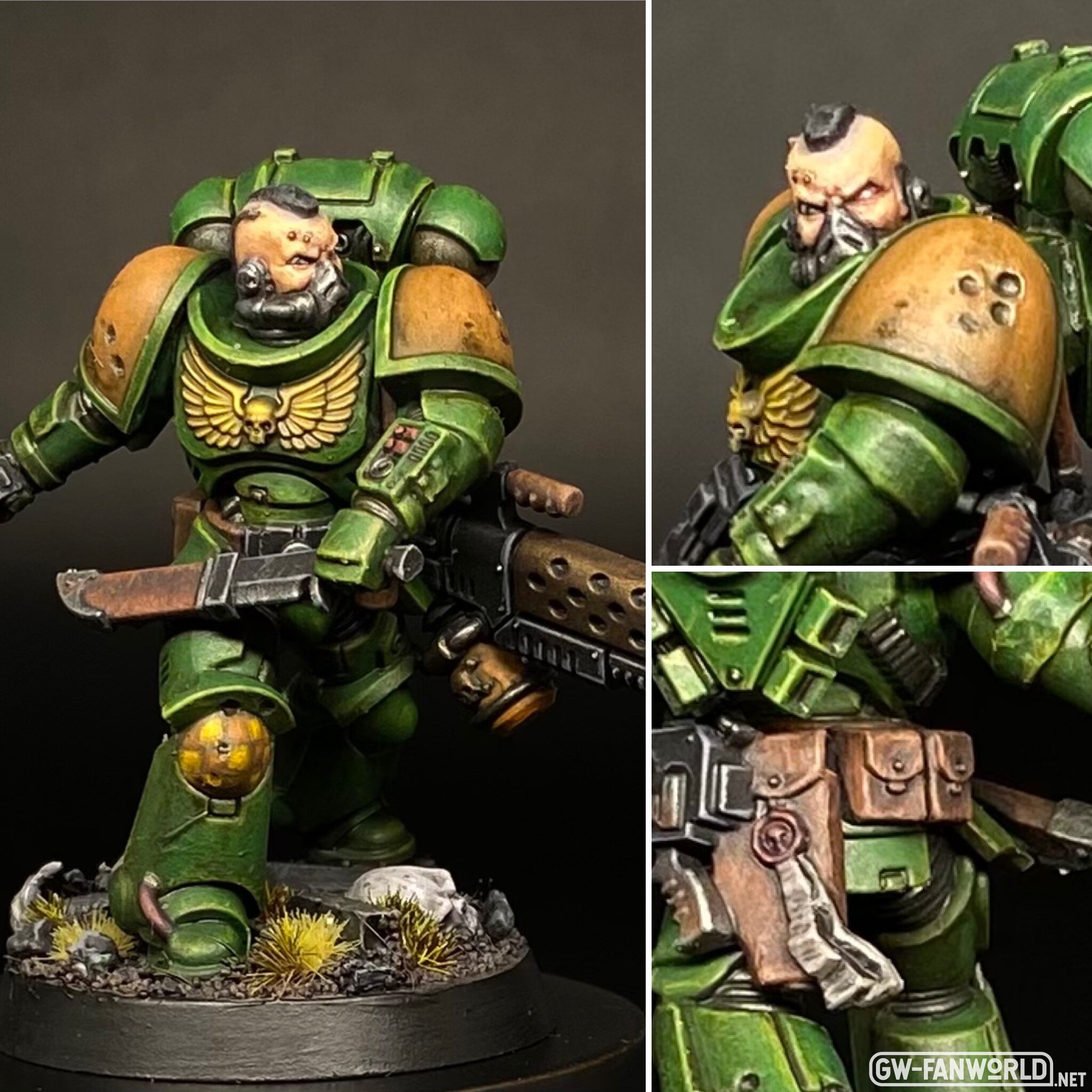 Sin Breakers - Veteran Sergeant Infernus Marines