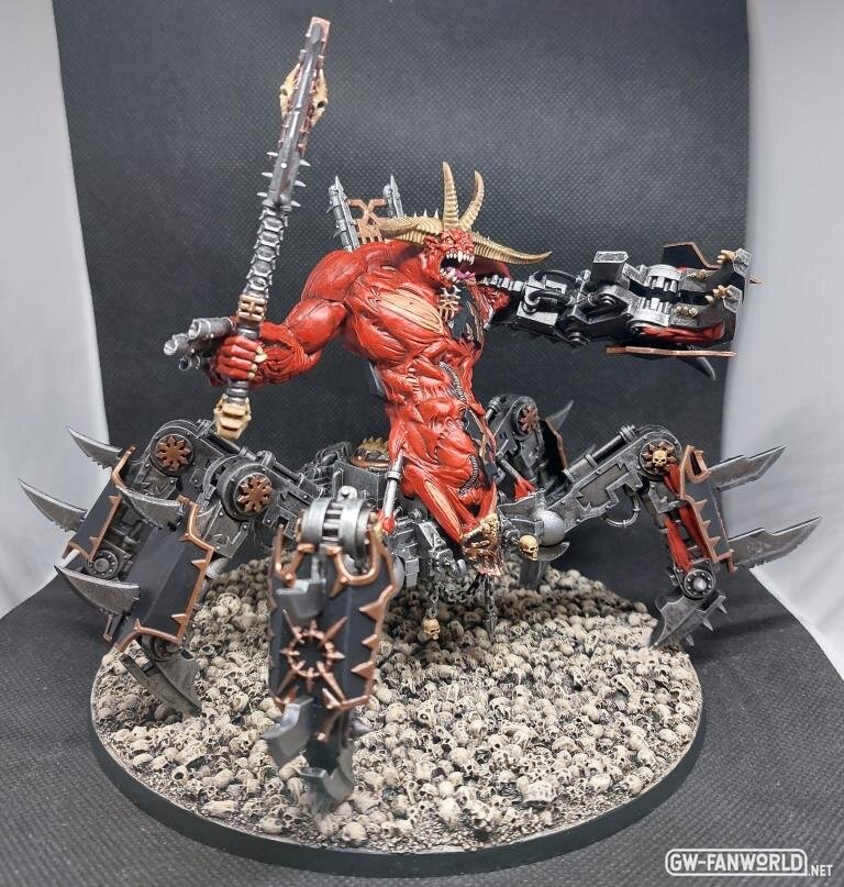 Soulgrinderdes Khorne Seitlich