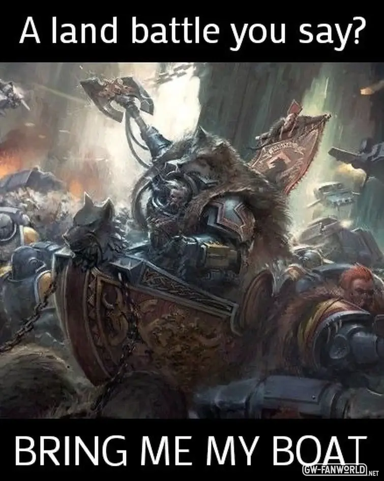 Space Wolves Placeholder Meme